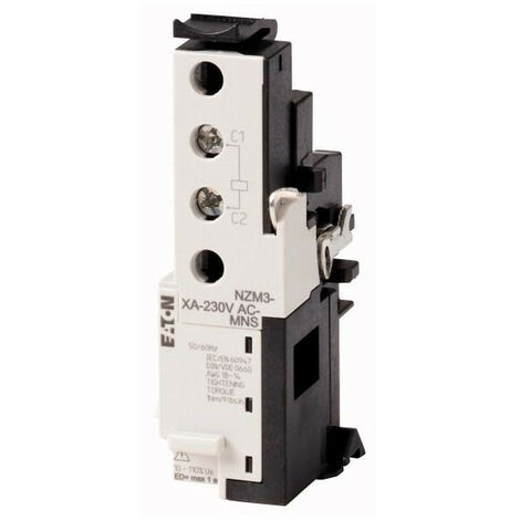 Déclencheur à émission de tension 230VAC pour disjoncteur de maille taille 3 EATON NZM3-XA-230AC-MNS
