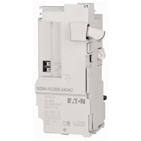 Déclencheur à manque de tension 24VAC 000189762 EATON NZM4 XU24AC PI