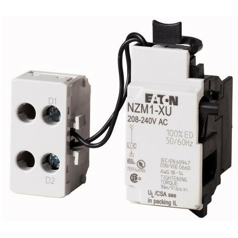 Déclencheur à manque de tension 48VAC 000259436 EATON NZM1 XU48AC