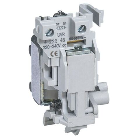 Déclencheur à minimum de tension pour DPX³-I1600 , DPX³1600 , DPX³630 ou DPX³-I630 à tension de bobine 230V et 230V= - LEGRAND