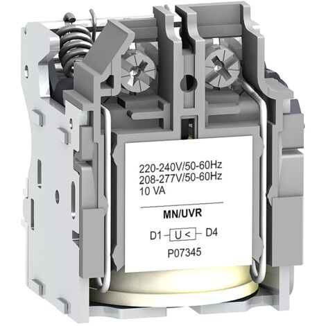 Déclencheur voltmétrique sous-tension MN - 440 à 480  - V 60Hz, 380 à 415  - V 50/60Hz - LV429408