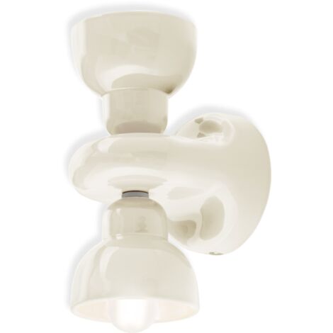 DECO' BERIMBAU C2601, Keramik Wandleuchte, Ferroluce