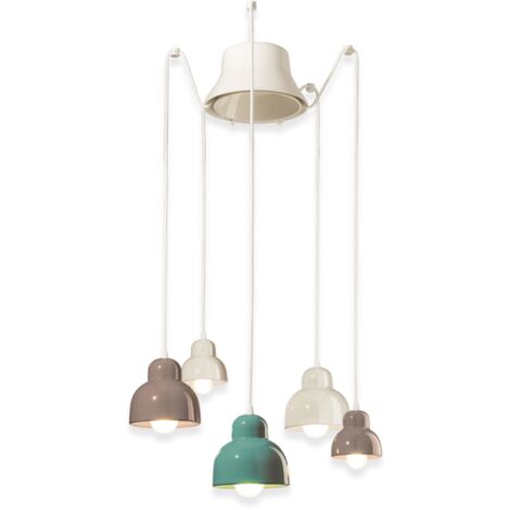 DECO' BERIMBAU C2608, Deckenleuchte in Keramik, Ferroluce