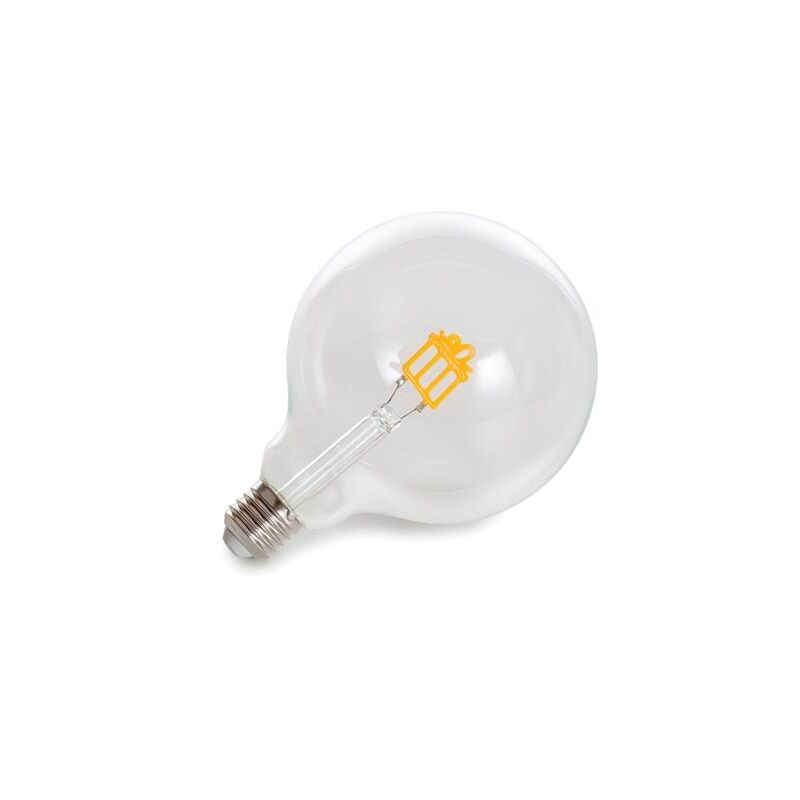 Deco bulb - ampoule led - filament doré en forme de cadeau - 220-240 v velleman V-GIFT-2W-G
