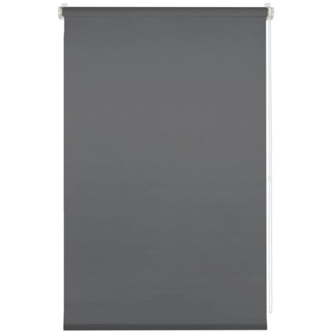 Deco Company Tenda a Rullo Universale, Opaca e Facile da Usare, Inclusa Ferramenta di Montaggio, Antracite, 95 x 150 cm (LxH)