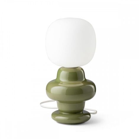 DECO' COPACABANA, Lampada da Tavolo in Ceramica, Ferroluce