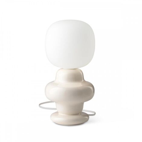 DECO' COPACABANA, Lampada da Tavolo in Ceramica, Ferroluce