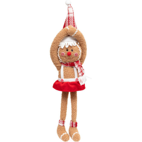 Déco de Noël à suspendre Personnage Pain d'épice H 51 cm - Feeric Christmas