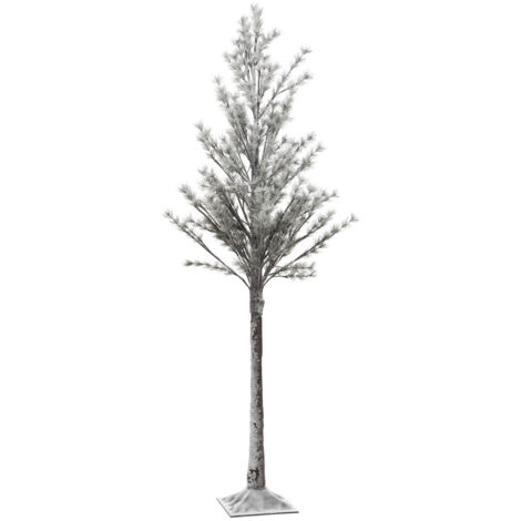 Déco de Noël Arbre artificiel lumineux 160 LED Blanc chaud H 180 cm - Feeric Christmas
