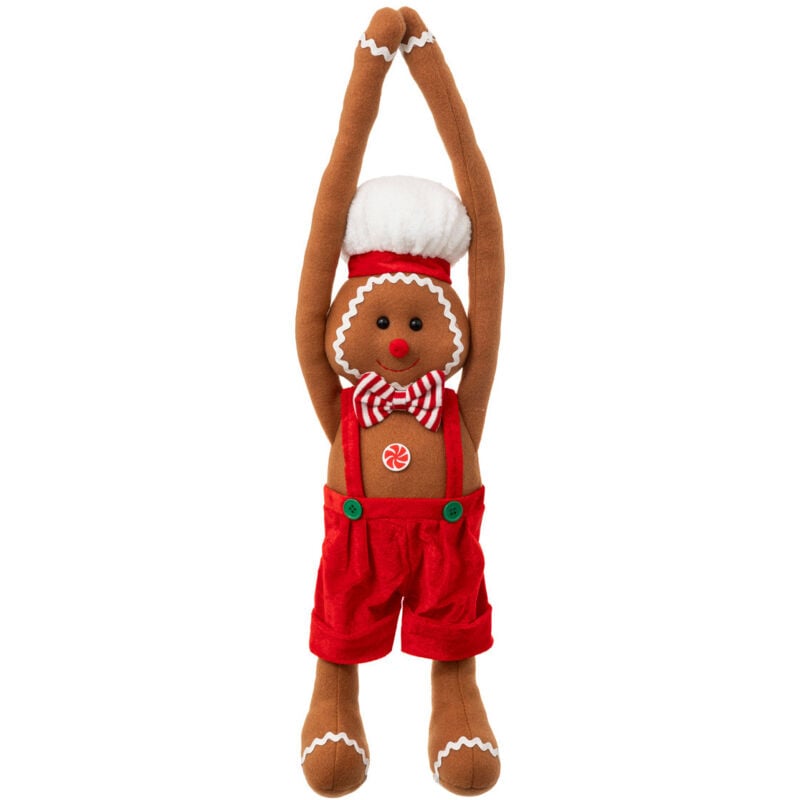 Déco de Noël Bonhomme Pain d'épice à accrocher h 72 cm - Feeric Christmas