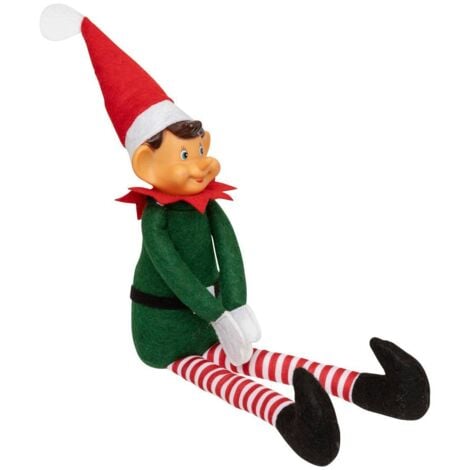 ATMOSPHERA Déco de Noël Lutin farceur H 40 cm - Feeric Christmas
