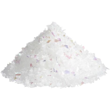 Déco de Noël Neige artificielle blanc irisé 150 gr - Feeric Christmas