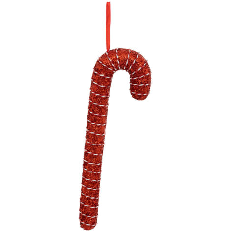 Déco de Noël Sucre d'orge Rouge et Blanc H 47 cm - Feeric Christmas