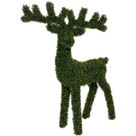 Déco extérieure Renne lumineux 300 LED Blanc Chaud H 135 cm - Feeric Christmas