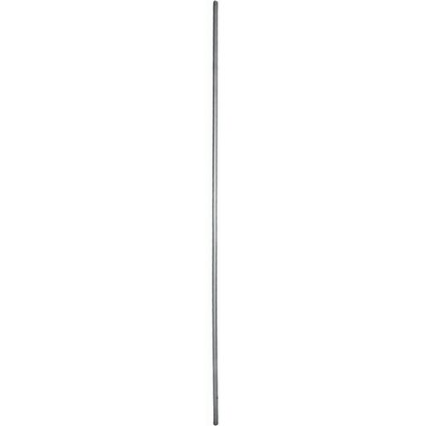 Deco Fer Forge – Barreau rond plein à facettes 1000mm Ø12mm – Fer forgé grenaillé – À souder pour garde-corps et portails – Prêt à peindre
