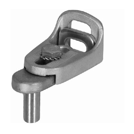 IRONTITE Charnière de portail à manivelle galvanisée robuste 300 mm
