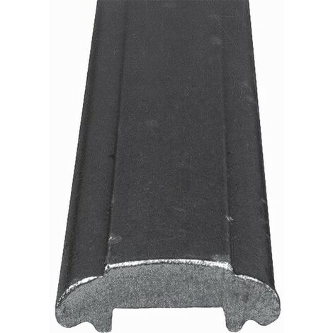 Deco Fer Forge – Main courante creuse moulurée 3m – Fer forgé à souder – Largeur 45mm – Épaisseur 16mm – Fixation par soudure pour garde-corps