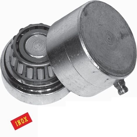 Deco Fer Forge – Pivot bas à bille articulé pour portail – Ø45mm – Inox – Charge maximale 400kg – À souder pour installation sécurisée