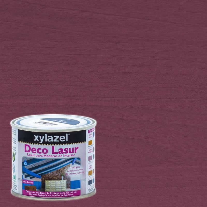 

Deco Lasur Xylazel Color | 250 mL - Rosa Provenzal