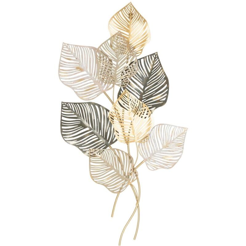 Déco murale Nadia métal doré noir 100x53cm Atmosphera créateur d'intérieur