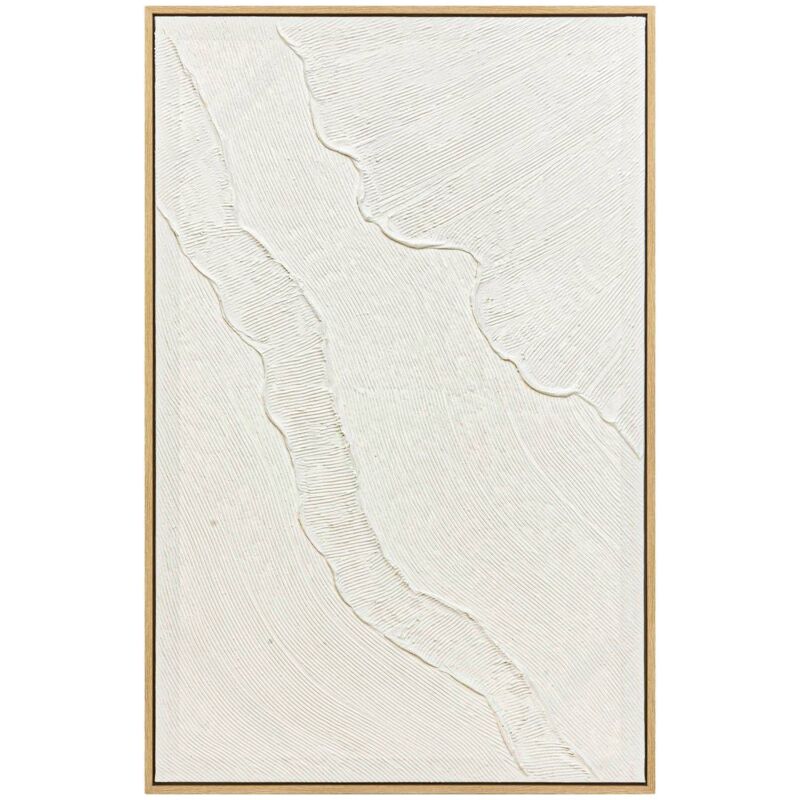 Déco mural 3D Kohana blanc 116x75cm Atmosphera créateur d'intérieur