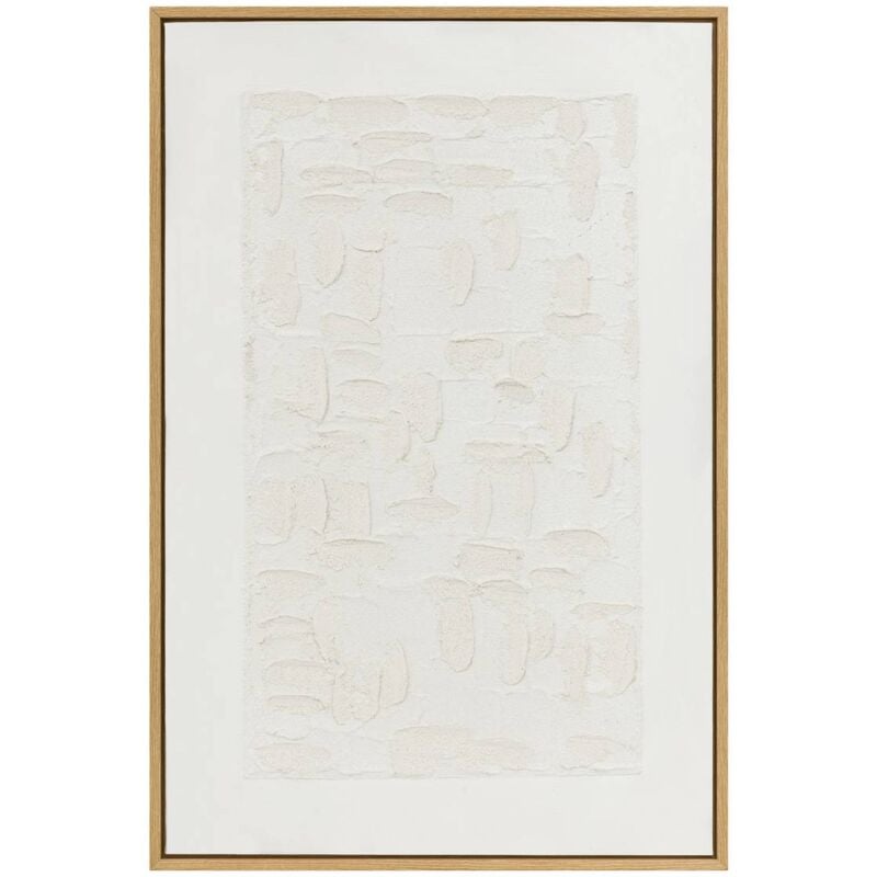 Déco murale 3D Talima blanc 60x90cm Atmosphera créateur d'intérieur