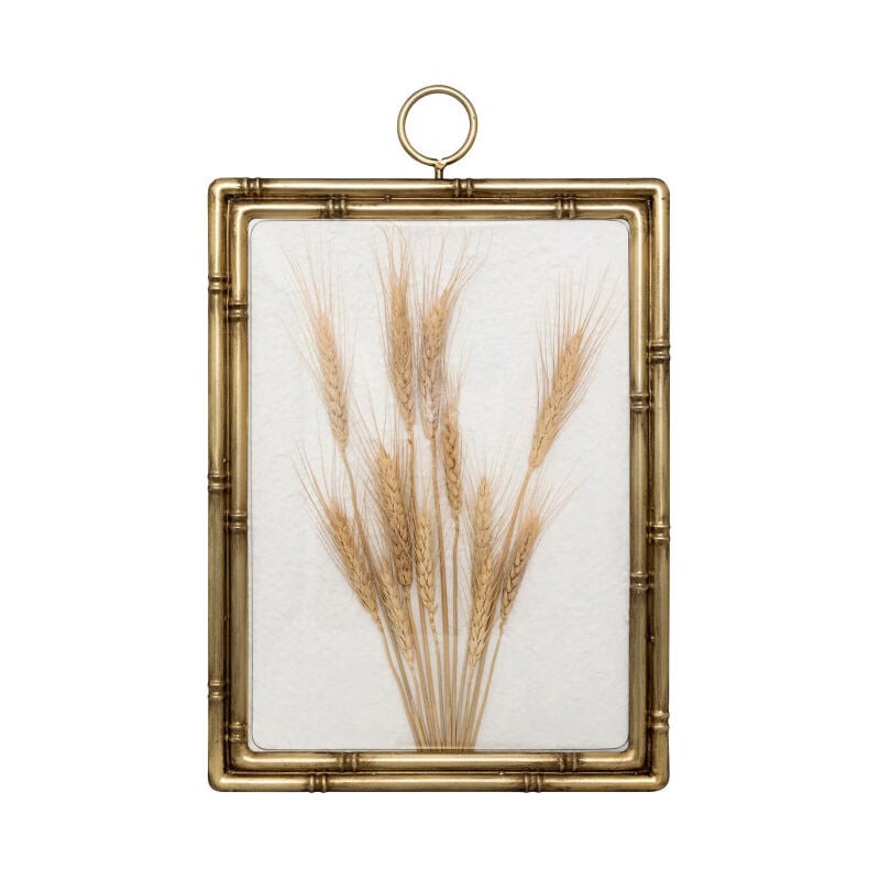 Déco Murale Bombée Blés 'Jonas' 47cm Marron