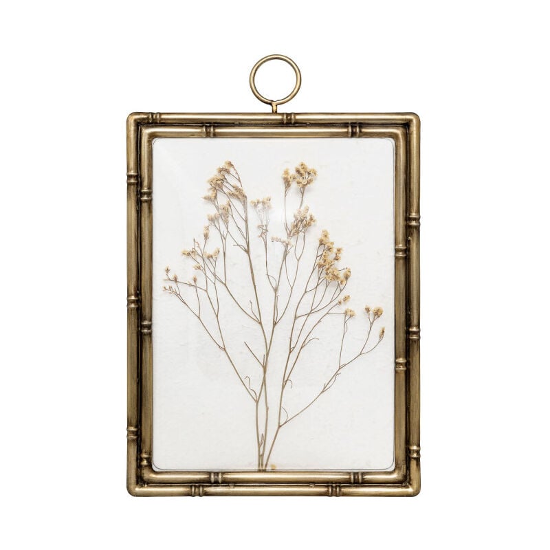 Déco Murale Bombée Fleurs 'Jonas' 47cm Marron