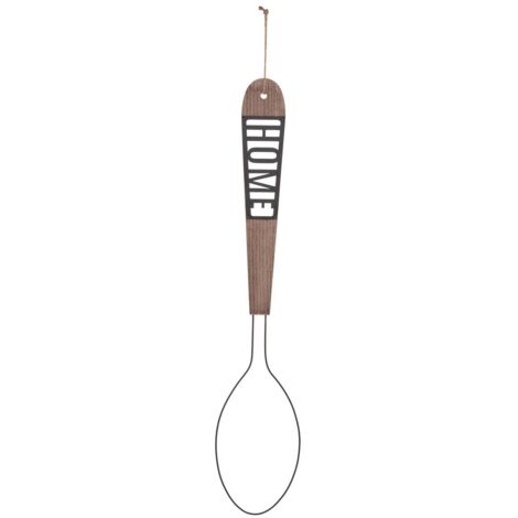 Déco murale Cuillère en Métal et Bois H 77 cm - Atmosphera