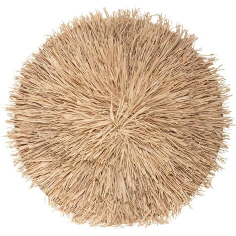 Déco murale Hacienda raphia D64cm - Atmosphera créateur d'intérieur