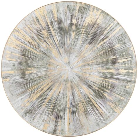 Déco murale Izzie gris D80cm - Atmosphera créateur d'intérieur