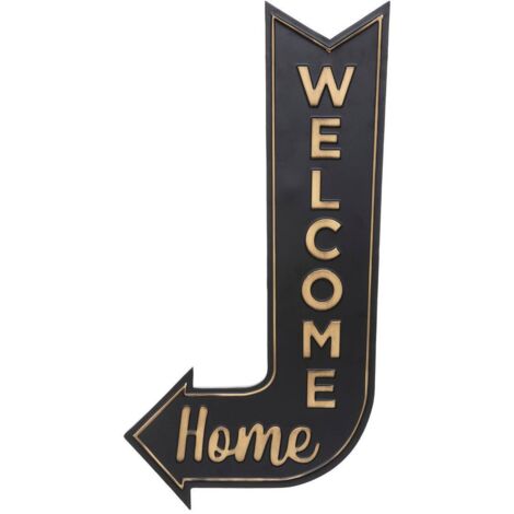 Déco murale Soul métal noir H74cm - Atmosphera créateur d'intérieur