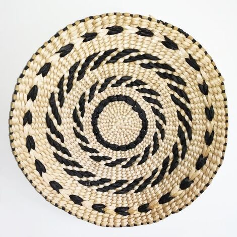 DÉCO MURALE VÉGÉTALE BOUA - D40X5CM COTTON WOOD