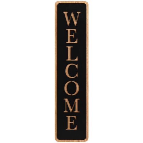 Déco murale Wilfried noir H57cm - Atmosphera créateur d'intérieur