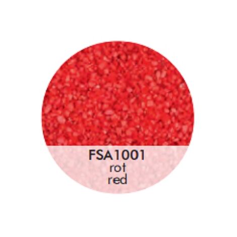 Deco Sabbia decorativa 370 ml Red FSA 0.5mm
