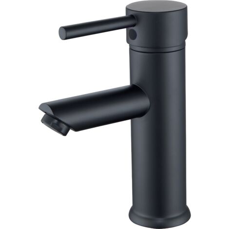 Deco Waschbeckenmischer niedrig schwarz - Noir