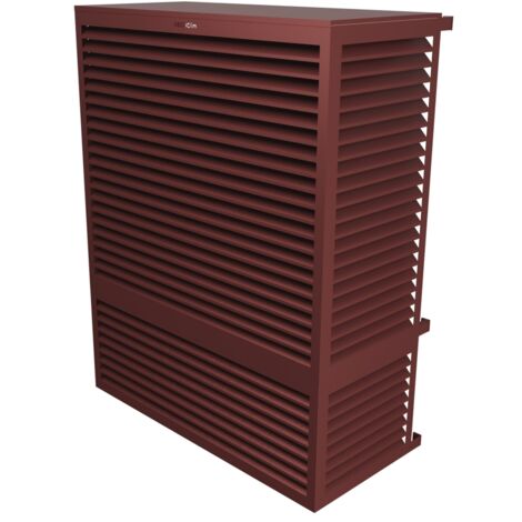 DECOCLIM - Cache unité extérieure en aluminium Brun rouge 8012 taille XXL - DECXXL8012