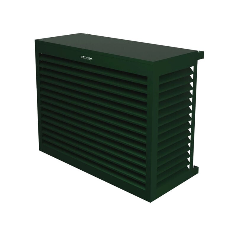 Cache unité extérieure en métal vert mousse taille m - 23AM6005 - Decoclim