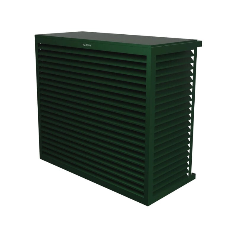 Decoclim - Cache unité extérieure en métal vert mousse taille xl - 23AXL6005