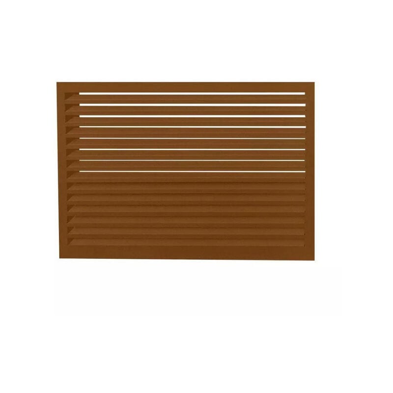 Face dos pour cache en aluminium brun argile option xxl - 23AXXL8003-DOS - Decoclim