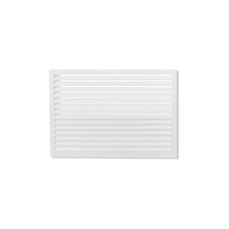 Face dos pour cache en aluminium gris clair taille m - 23AM7035-DOS - Decoclim