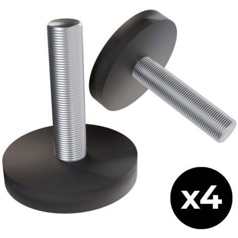 DECOCLIM - Pieds d'ajustement réglable de 1 à 3 cm - DECO-PIEDS