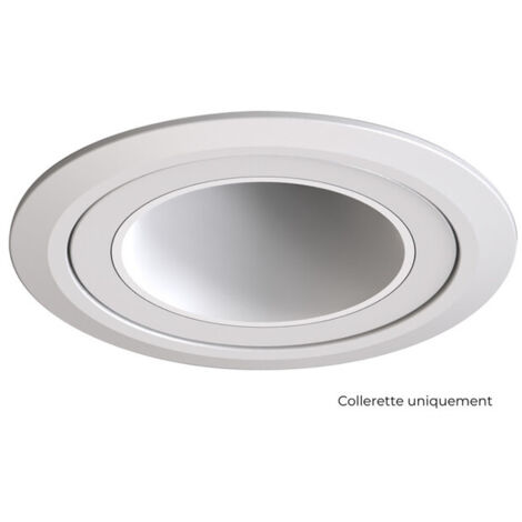 DECODAP Collerette adaptation plafond diam. 83mm - Coloris Blanc pour HYDRA - D101W - SOLUM