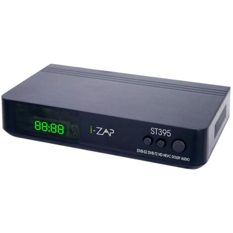 DECODER DIGITALE COMBO DVB T2 S2 HEVC10 HD HDMI SCART USB PLAY NERO