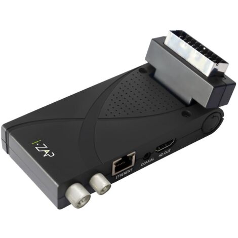 Decoder Digitale Terrestre HD i-ZAP T375 con HDMI, USB, Scart e supporto DVB-T2 HEVC