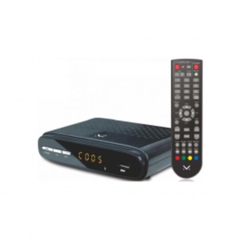Decoder Majestic 110695 Dec 695T HD Nero - Decodificatore Satellitare HD ad Alta Definizione con Supporto per Codici e Funzioni Avanzate