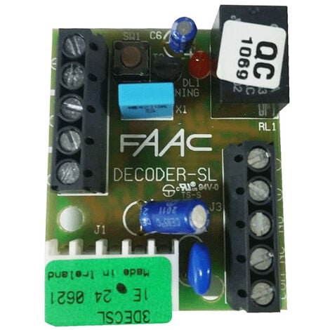 Decoder SL PLUS Decoderkarte Originalersatz FAAC 785506