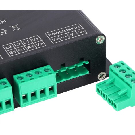 Décodeur DMX, contrôleur de décodage en Aluminium DC5‑24V IC Chip pour l'extérieur pour la Maison