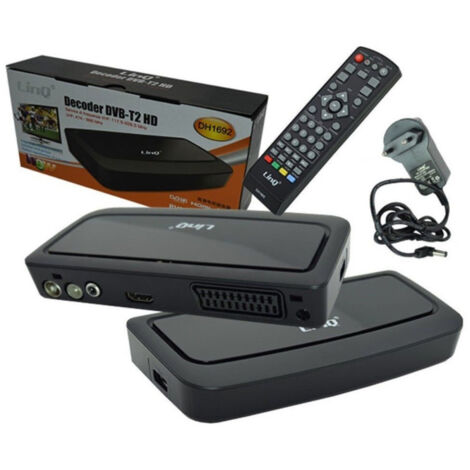 Décodeur Numérique Terrestre Tv T2 Full Hd Dvb-t2 Hdmi Usb Linq Dh1692