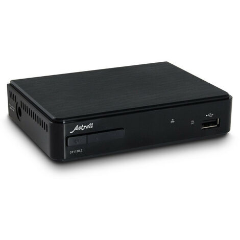 Décodeur TNT HD PVR DVB-T – Réception de chaînes numériques – Port USB pour enregistrement – Installation facile en 1 clic